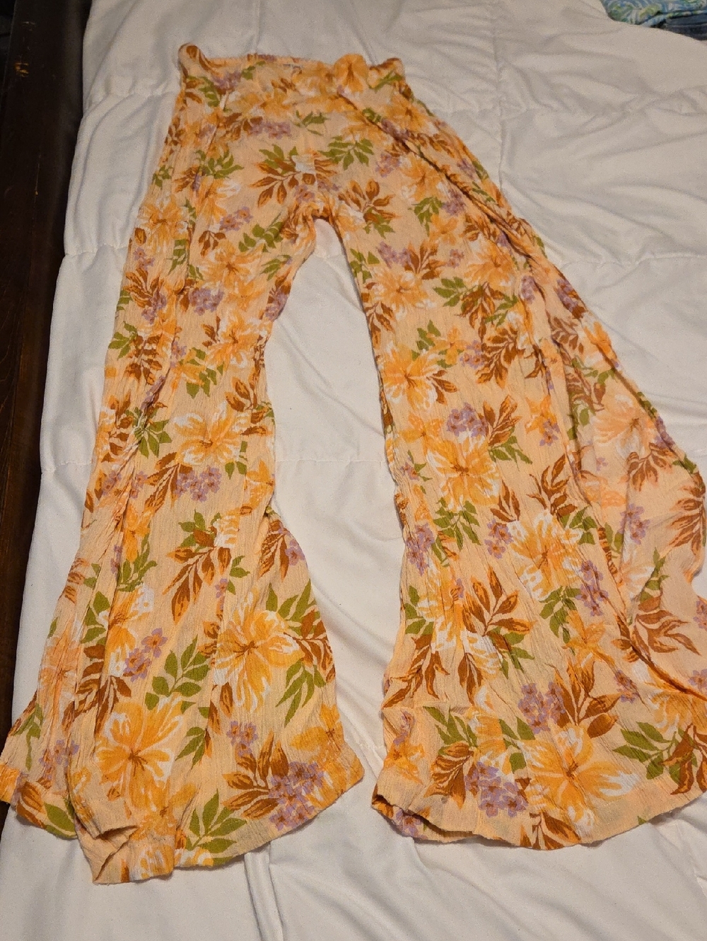 Billabong Peach Floral Swim Coverup